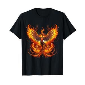 Phoenix Rising Rejuvenation Phoenix Reborn Fire Phoenix Bird T-Shirt
